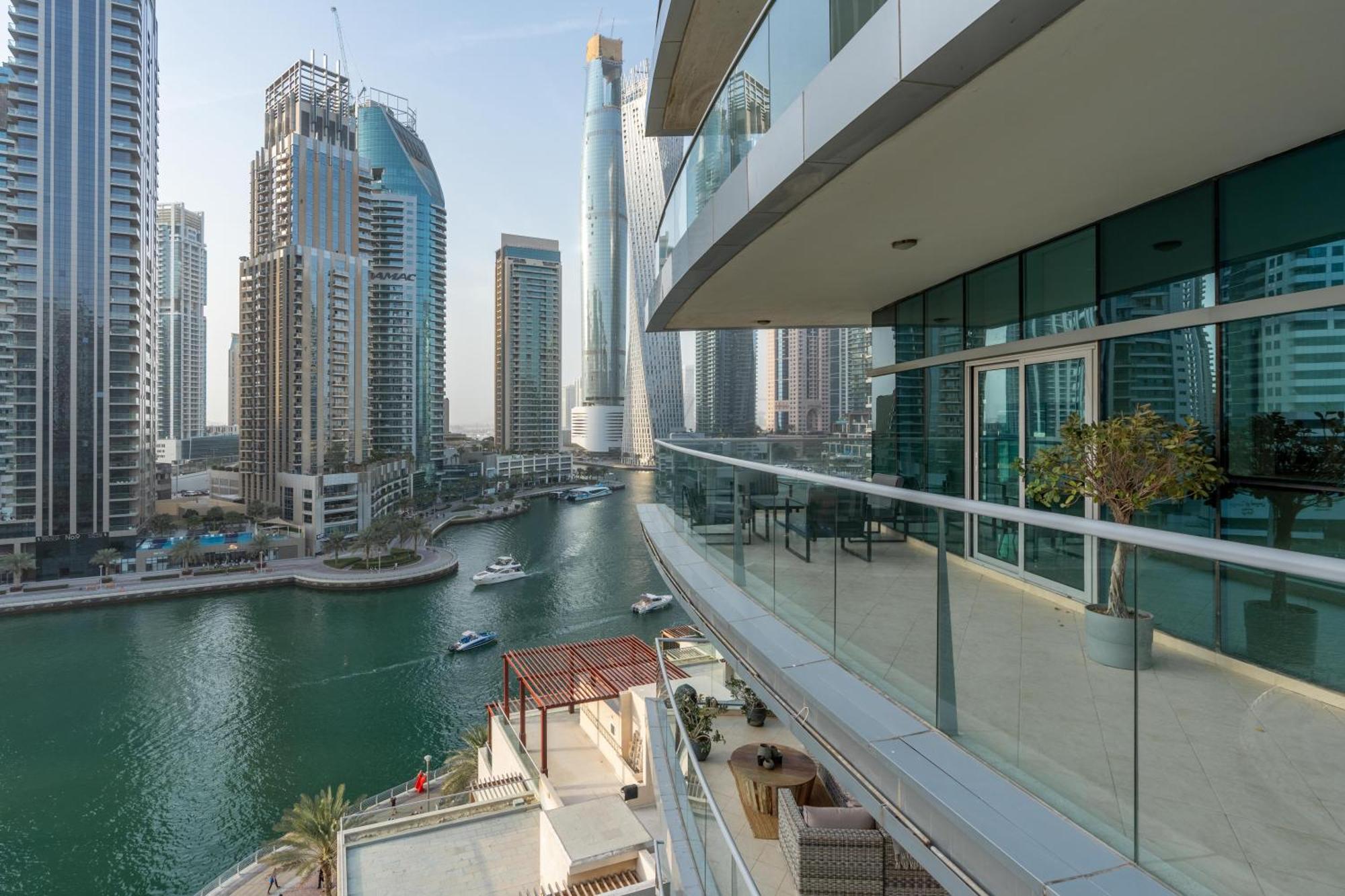 Vacay Lettings - Full Marina View 3 Bedroom Plus Maid Room Дубай Экстерьер фото