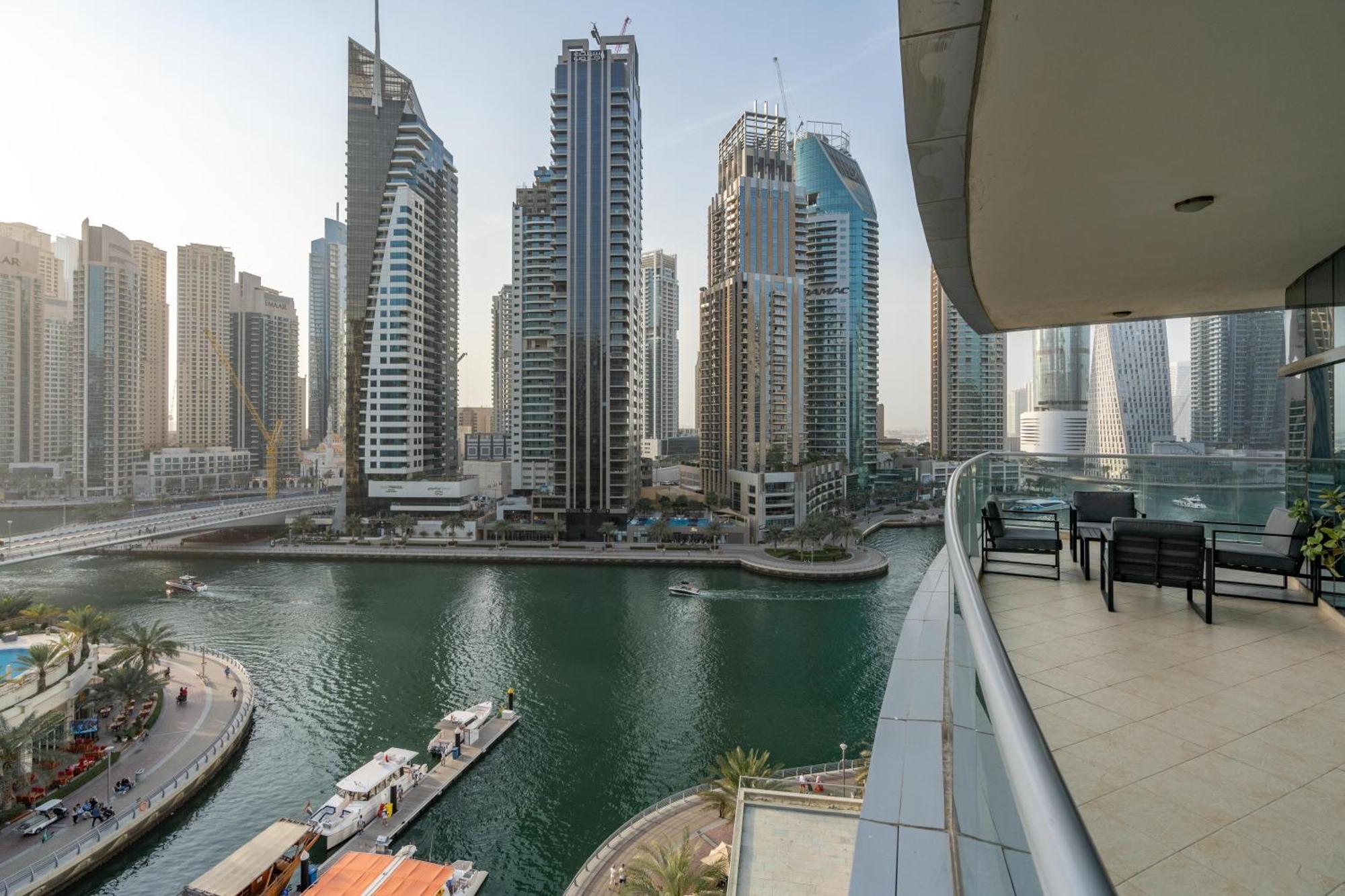 Vacay Lettings - Full Marina View 3 Bedroom Plus Maid Room Дубай Экстерьер фото